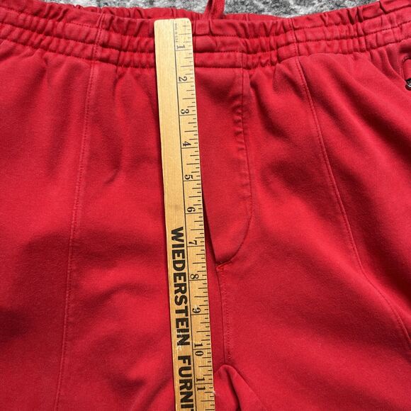 Vintage Polo Ralph Lauren Knit Lounge Pants Men's Large Red Elastic Waist - Picture 7 of 10
